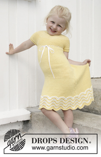 Free patterns - Sukienki i spódnice dziecięce / DROPS Children 28-1