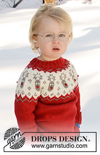 Free patterns - Truien & Vesten voor Kerst / DROPS Children 32-10