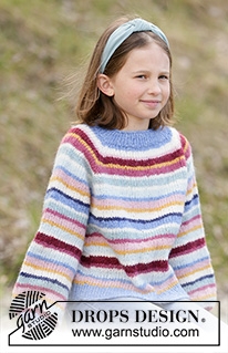 Free patterns - Proste dziecięce swetry przez głowę / DROPS Children 34-22