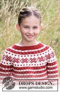 Free patterns - Norweskie dziecięce swetry przez głowę / DROPS Children 34-32