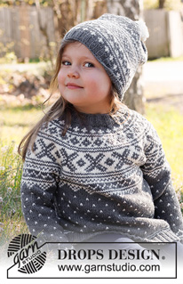 Free patterns - Nordiska tröjor till barn / DROPS Children 37-1