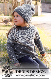 Free patterns - Nordiska tröjor till barn / DROPS Children 37-1