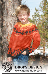Free patterns - Norweskie dziecięce swetry przez głowę / DROPS Children 37-11