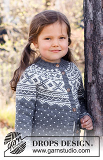 Free patterns - Dziecięce norweskie rozpinane swetry / DROPS Children 37-2