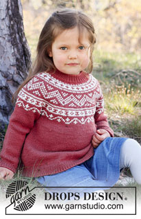 Free patterns - Norweskie dziecięce swetry przez głowę / DROPS Children 37-5
