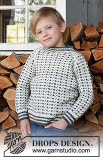 Free patterns - Nordiska tröjor till barn / DROPS Children 37-9