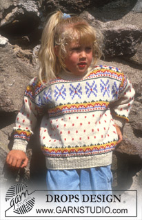 Free patterns - Nordiska tröjor till barn / DROPS Children 4-3