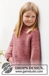 Free patterns - Proste dziecięce swetry przez głowę / DROPS Children 40-11