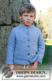 Free patterns - Rozpinane swetry i bolerka dziecięce / DROPS Children 40-17
