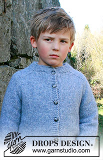 Free patterns - Proste dziecięce rozpinane swetry / DROPS Children 40-17