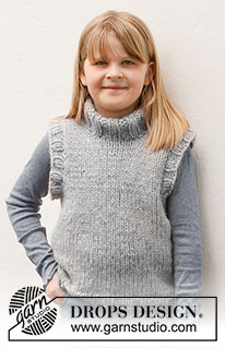 Free patterns - Spencers & Slipovers voor kinderen / DROPS Children 40-23