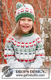 Free patterns - Kinderen Scandinavische Vesten / DROPS Children 44-14