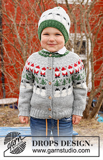 Free patterns - Truien & Vesten voor Kerst / DROPS Children 44-17