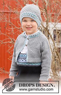 Free patterns - Rozpinane swetry i bolerka dziecięce / DROPS Children 44-3