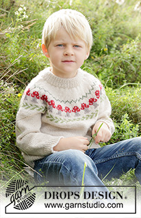 Free patterns - Nordiska tröjor till barn / DROPS Children 47-13