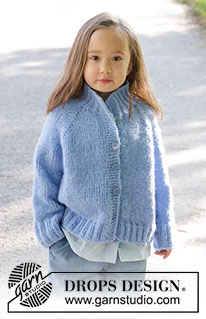 Free patterns - Rozpinane swetry i bolerka dziecięce / DROPS Children 47-3