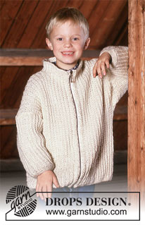 Free patterns - Rozpinane swetry i bolerka dziecięce / DROPS Children 6-1