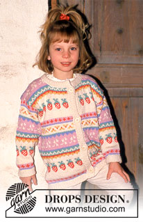 Free patterns - Rozpinane swetry i bolerka dziecięce / DROPS Children 6-11