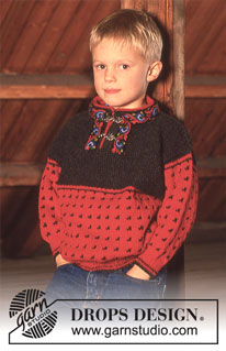 Free patterns - Norweskie dziecięce swetry przez głowę / DROPS Children 6-8