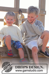 Free patterns - Proste dziecięce swetry przez głowę / DROPS Children 8-5