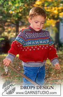 Free patterns - Norvégmintás pulóverek gyerekeknek / DROPS Children 9-21