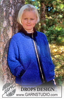 Free patterns - Rozpinane swetry i bolerka dziecięce / DROPS Children 9-4