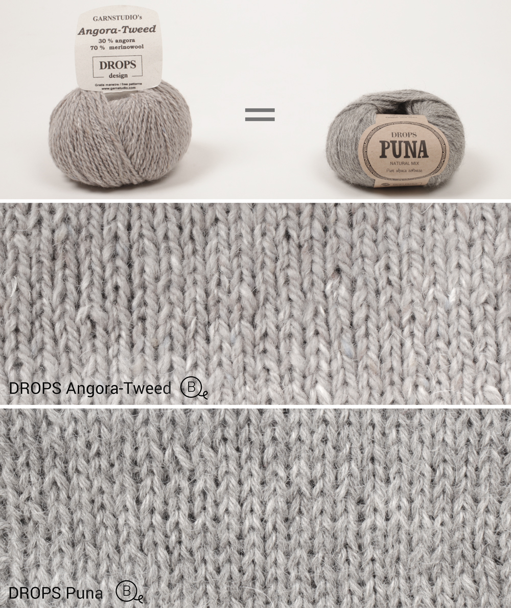 Sostituire Angora-Tweed con Puna