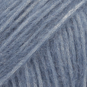 DROPS Air uni colour 17, jeansblå