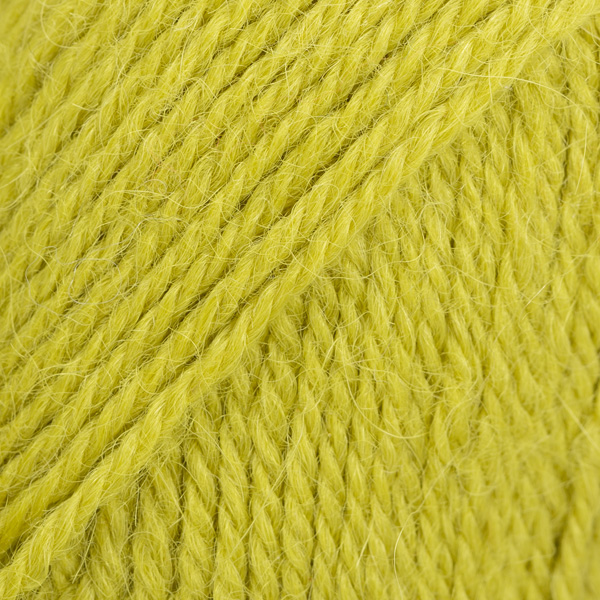 DROPS Alpaca uni colour 2916, skær lime