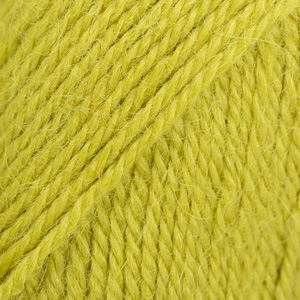 DROPS Alpaca uni colour 2916, ciemna limonka