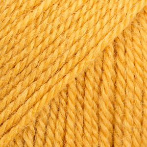 DROPS Alpaca uni colour 2923, złoty żółty