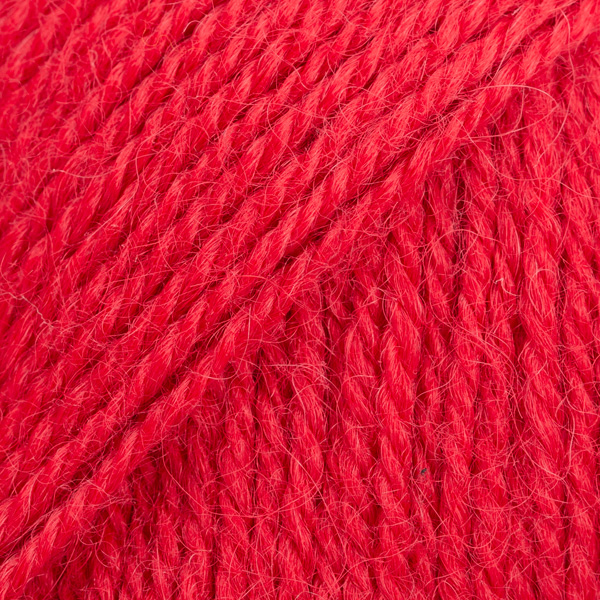 DROPS Alpaca uni colour 3620, rød