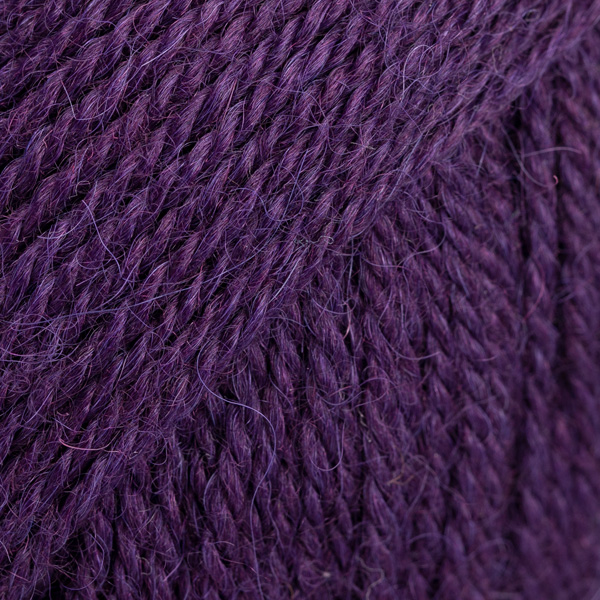 DROPS Alpaca uni colour 4400, violet foncé