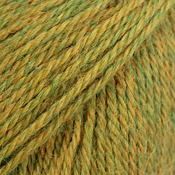 DROPS Alpaca mix 7233, geel/groen