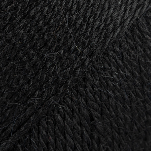 DROPS Alpaca uni colour 8903, zwart
