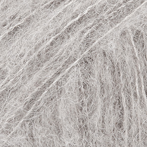 DROPS Brushed Alpaca Silk uni colour 02, ljós grár
