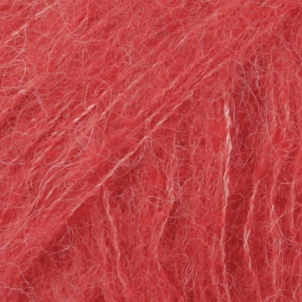 DROPS Brushed Alpaca Silk uni colour 06, kórall