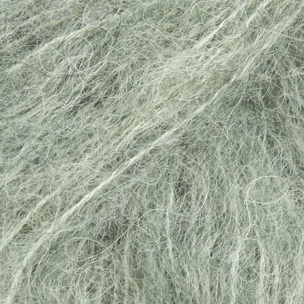 DROPS Brushed Alpaca Silk uni colour 21, salvíu grænn