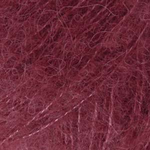DROPS Brushed Alpaca Silk uni colour 23, viininpunainen