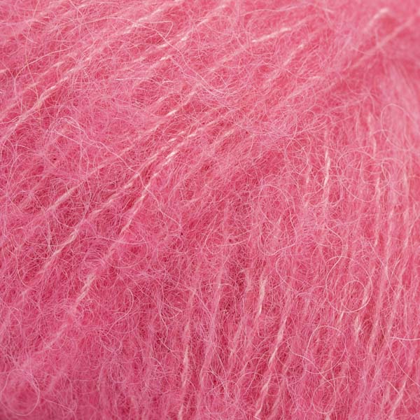 DROPS Brushed Alpaca Silk uni colour 31, knallpink
