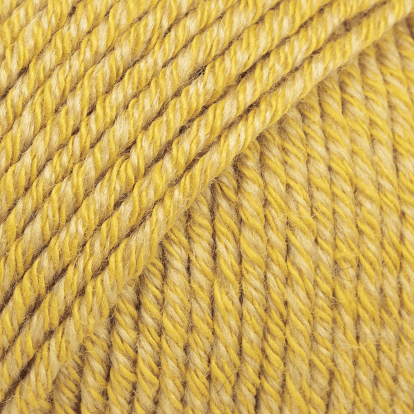 DROPS Cotton Merino uni colour 15, giallo senape
