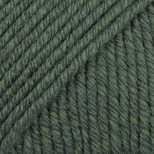 DROPS Cotton Merino uni colour 22, mörk grøn