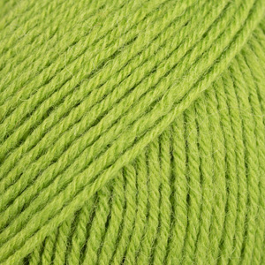 DROPS Fabel uni colour 112, äppelgrön