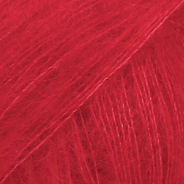 DROPS Kid-Silk uni colour 14, röd