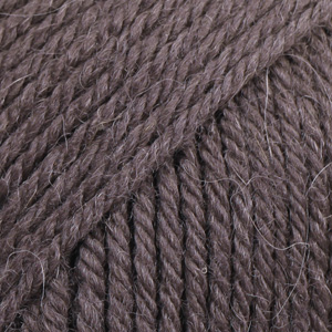 DROPS Lima uni colour 5610, djup brungrå