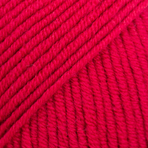 DROPS Merino Extra Fine uni colour 11, rojo carmesí