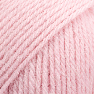 DROPS Nord uni colour 12, rosado polvo
