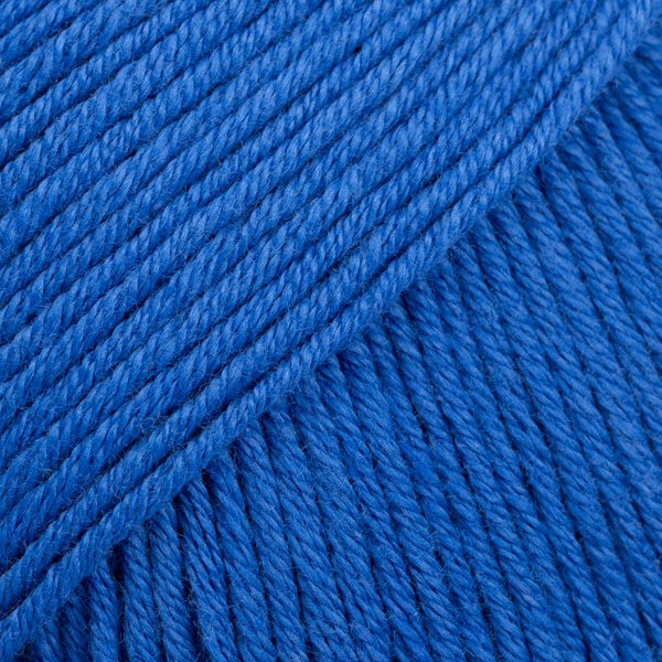 DROPS Safran uni colour 73, kobaltblár