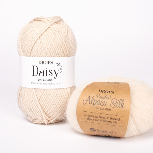 Yarn combination brushed01-daisy02