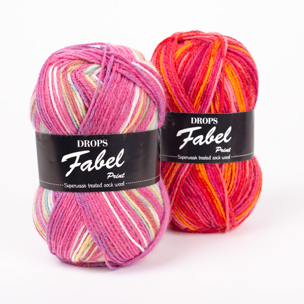 Yarn combinations knitted swatches fabel161-310